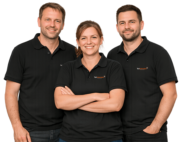 Tre medarbejdere fra Tech Automation